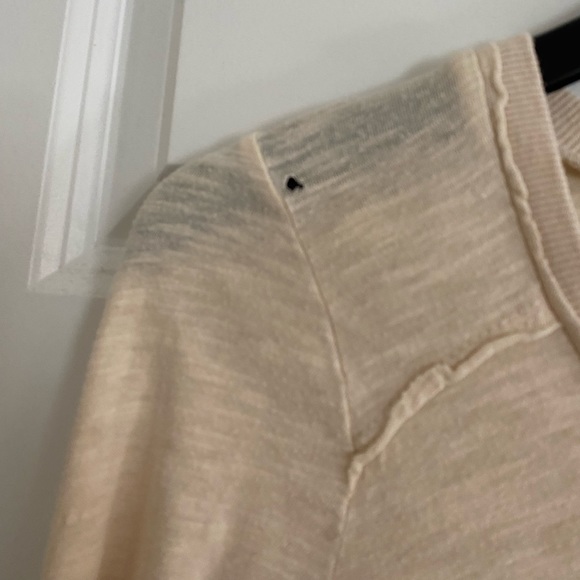 Free People Size XS Long Sleeve with Beaded Detail - Picture 5 of 6